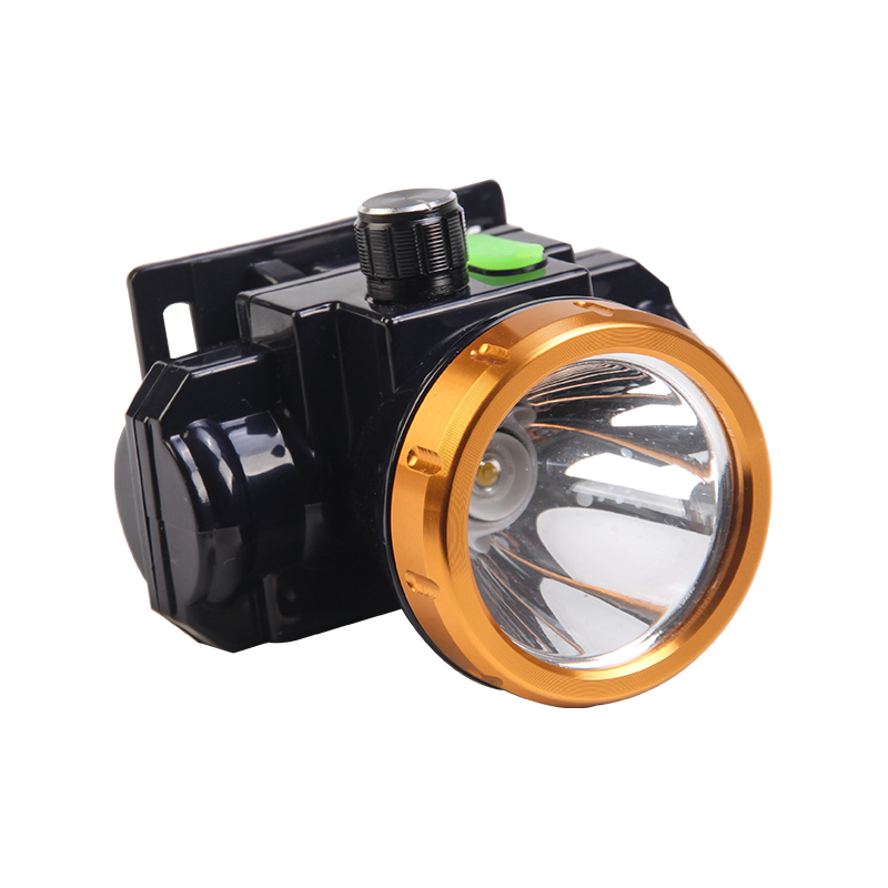 TL-22 1LED3/5W Aluminiumslegeringshovedring tre gears justering stor rotationsknap til at justere lysstyrken udendørs multifunktionel forlygte