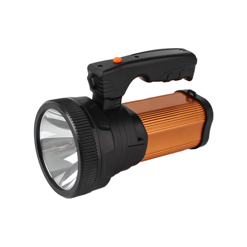 TL-600A 1LED 30W Genopladelig spotlight lommelygte høj lumen håndholdt spotlight LED søgelygte og USB-udgang bærbar udendørs søgelygte