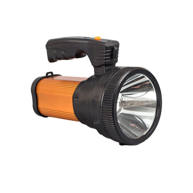 TL-600A 1LED 30W Genopladelig spotlight lommelygte høj lumen håndholdt spotlight LED søgelygte og USB-udgang bærbar udendørs søgelygte